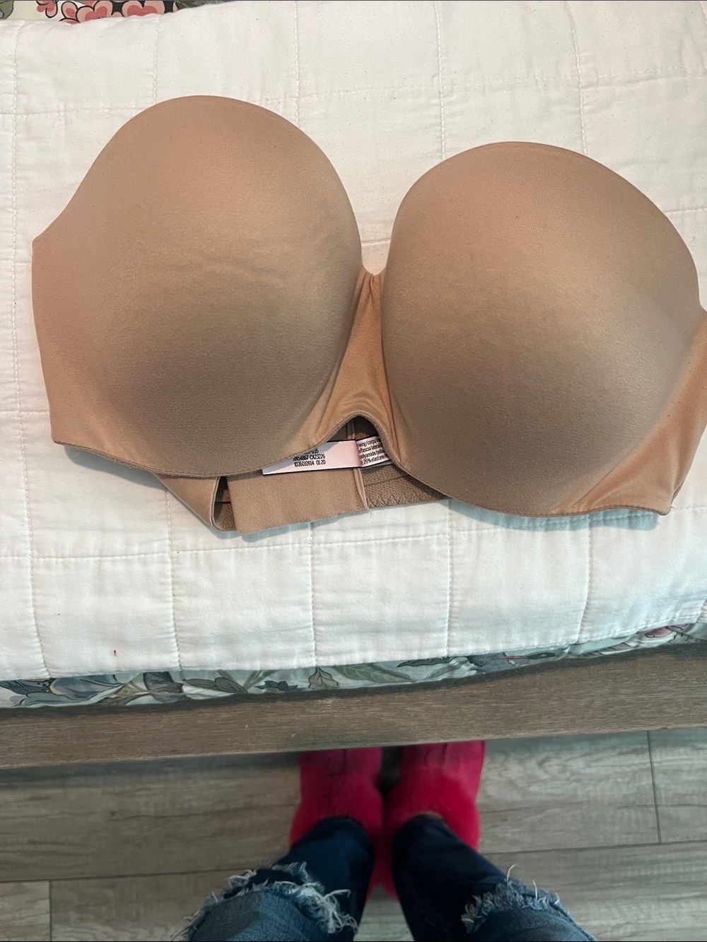 Victoria's Secret Body by Victoria Strapless Molded Bra - Nude